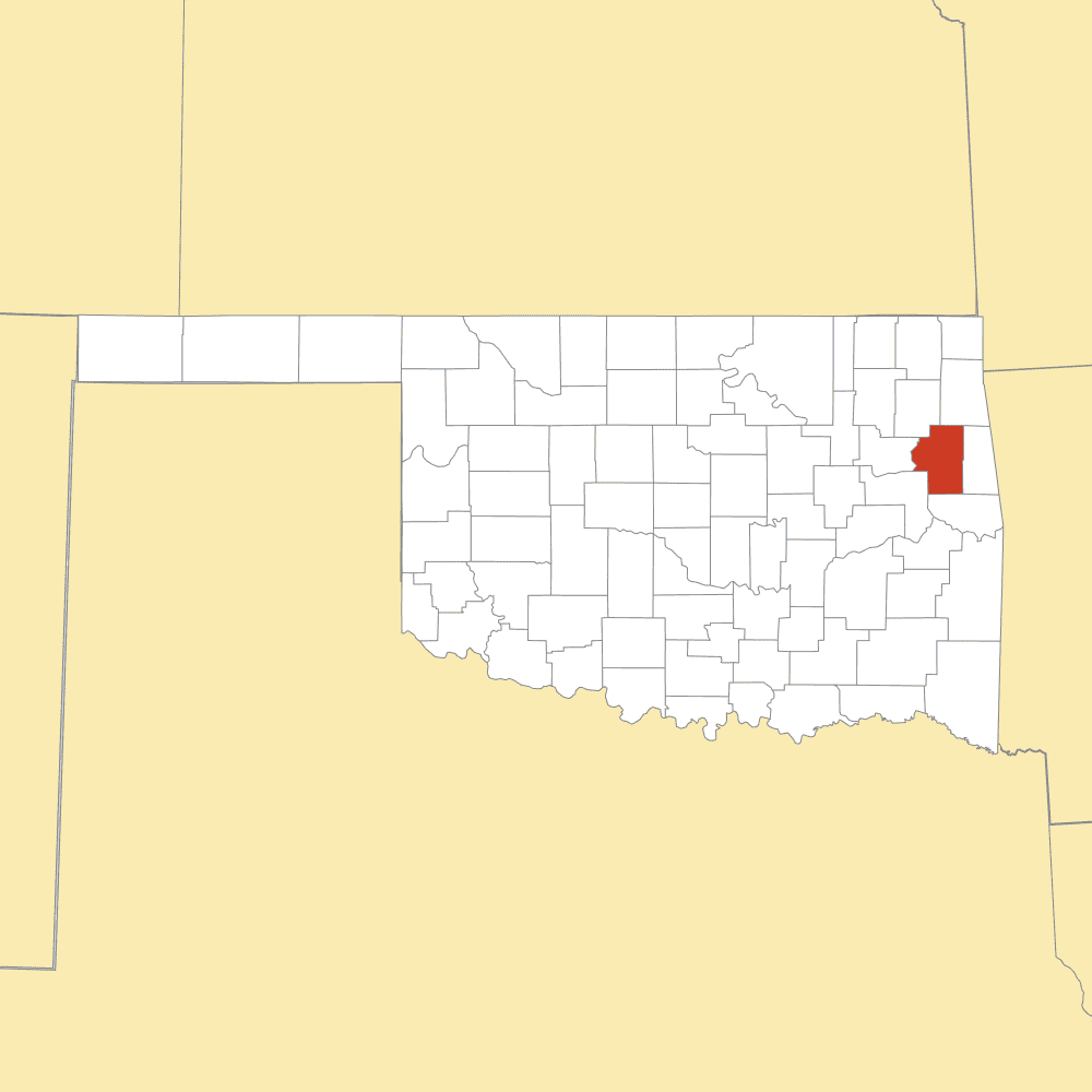 cherokee county map