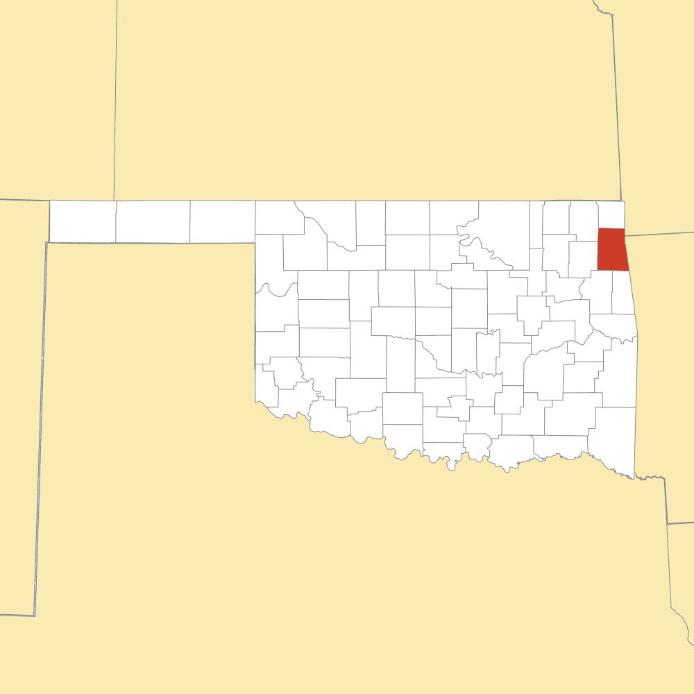 delaware county map