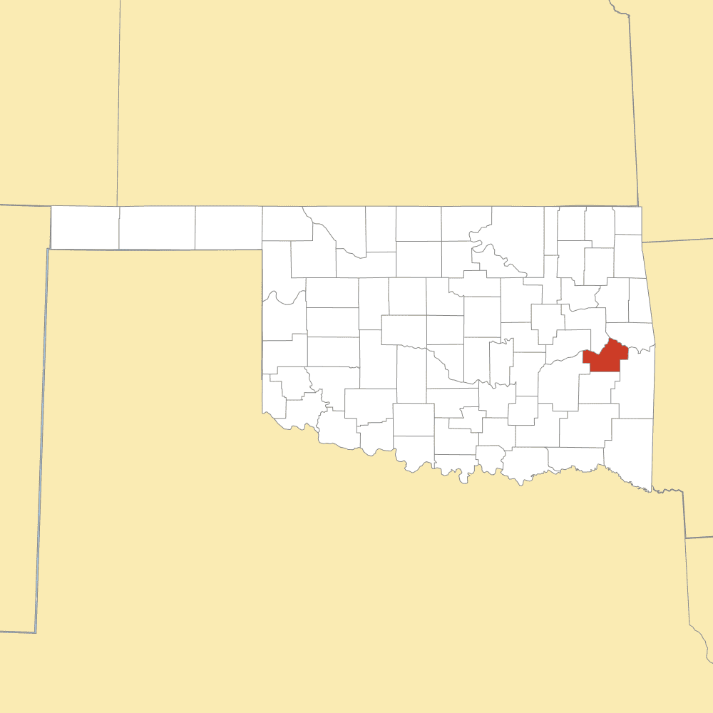 haskell county map
