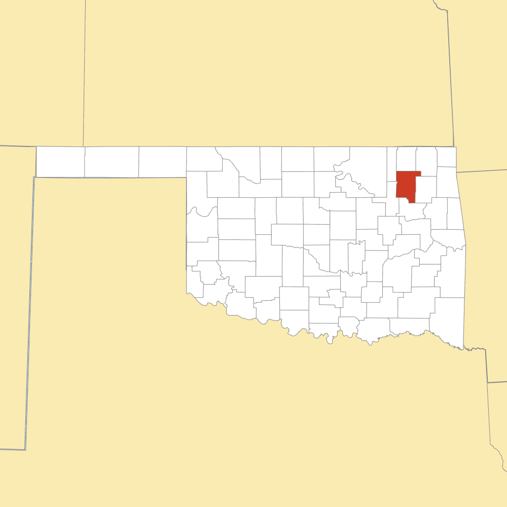 rogers county map