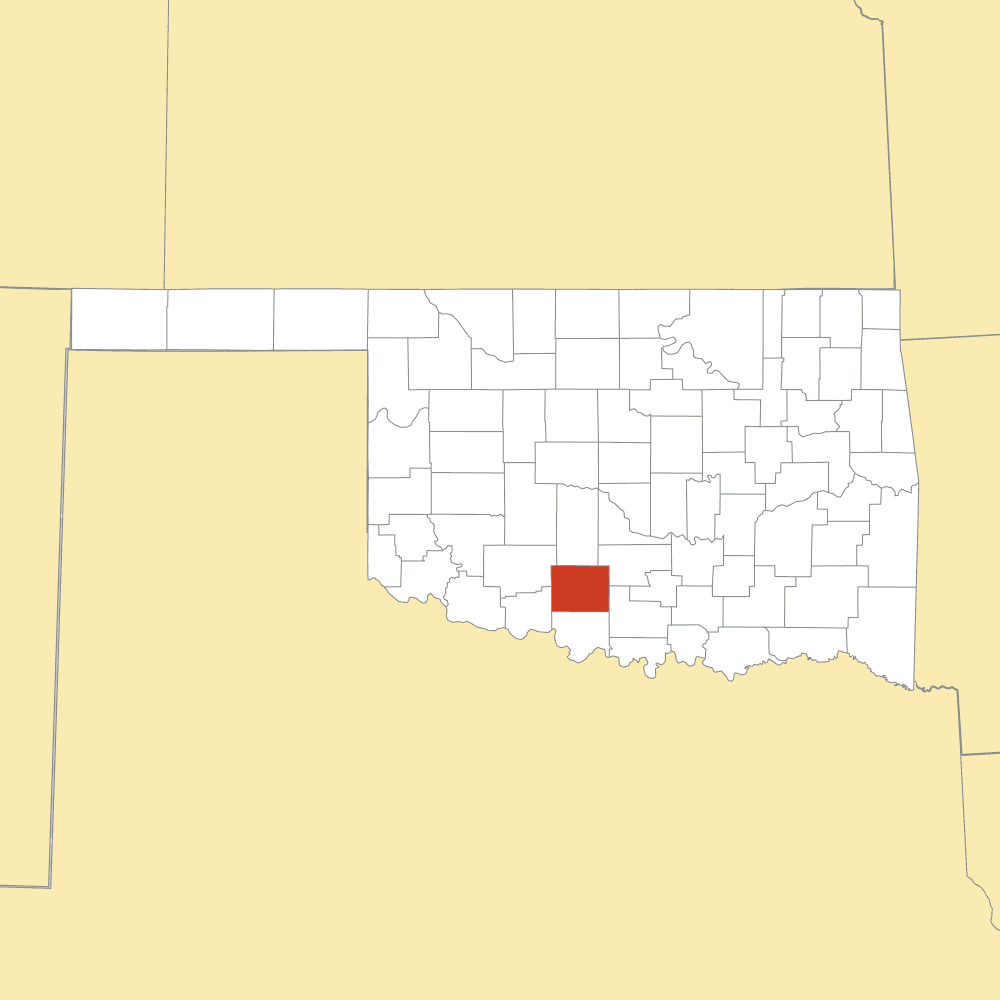 stephens county map
