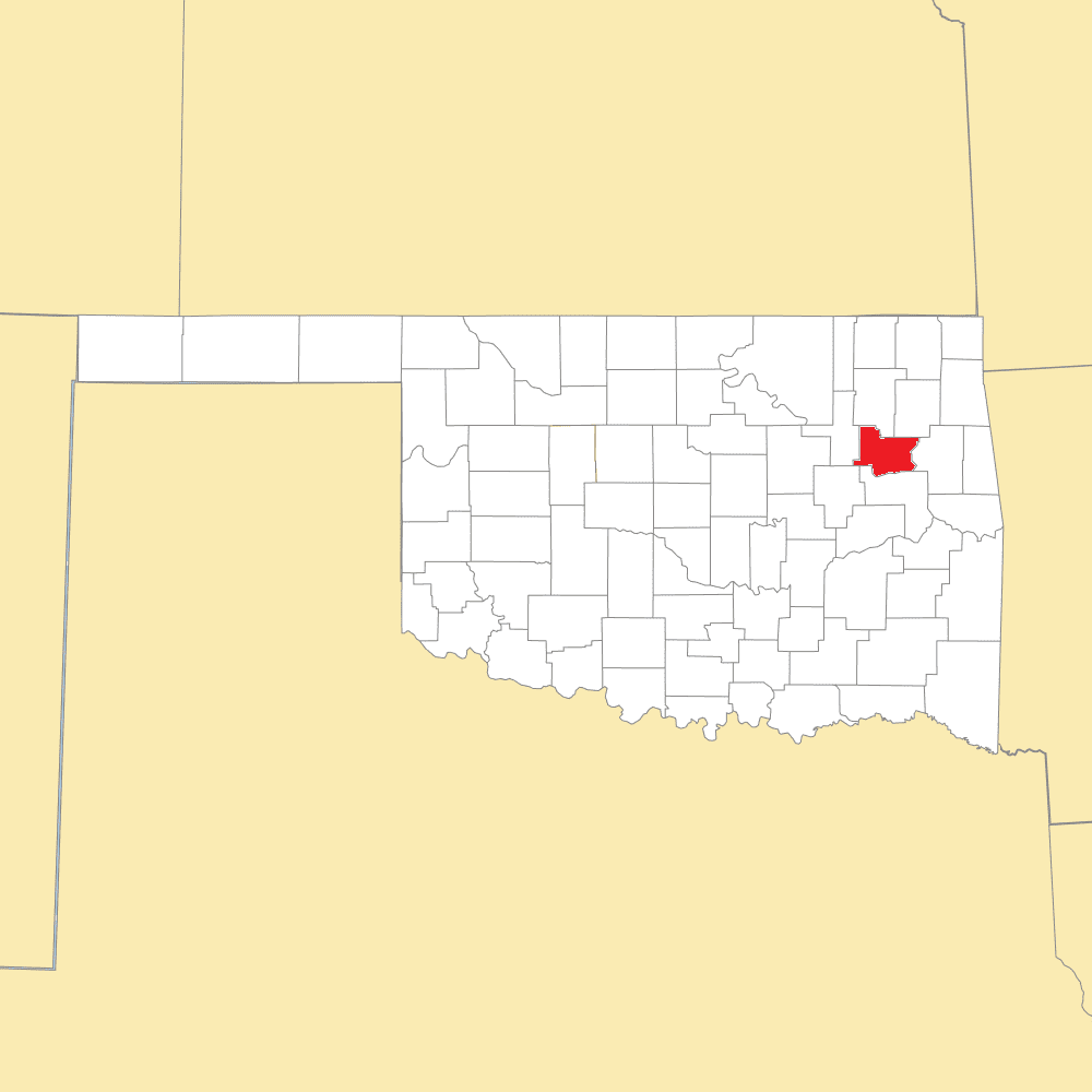 wagoner county map